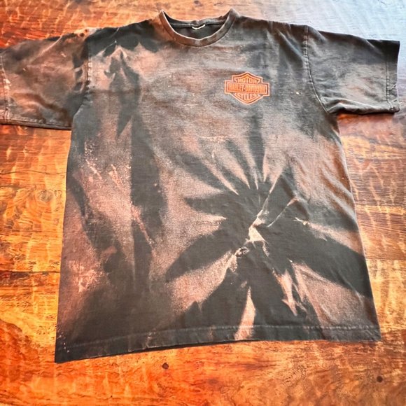 Harley-Davidson Other - Tie Dye Harley Davidson L T-shirt